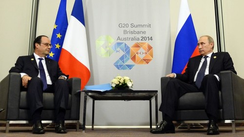 G20 : Discussion russo-franco-britannique au sujet de l’Ukraine - ảnh 1
